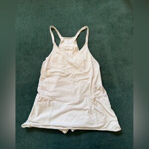 Simply Southern Athletic Dress (Size S) Cream